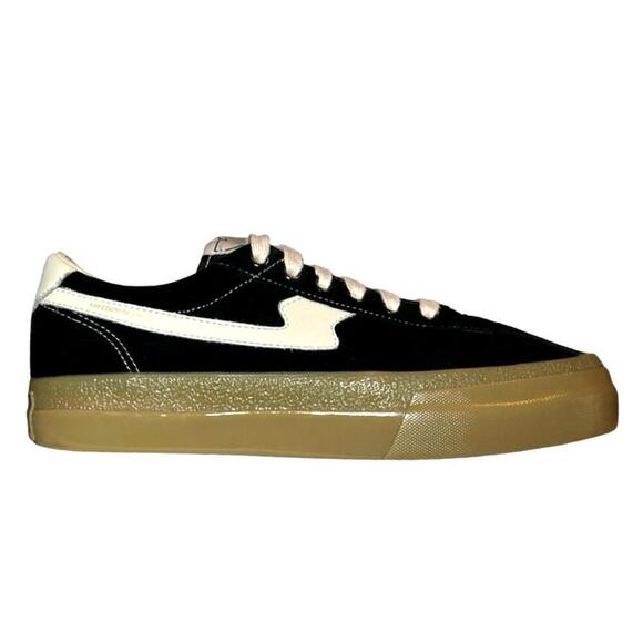SWC Men’s Dellow S-Strike Suede Shoes Black/White/Gum Size 41-M-8, W-10 main image 7